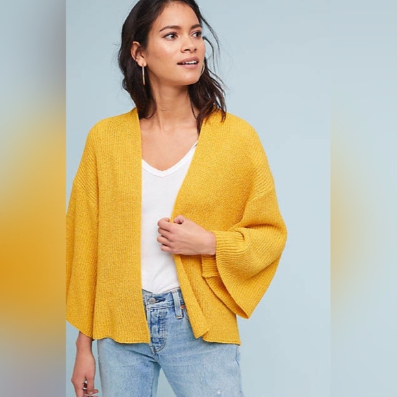 cropped kimono cardigan